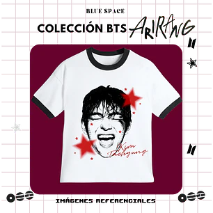 Polera VINTAGE BTS - TAEHYUNG ESTRELLAS