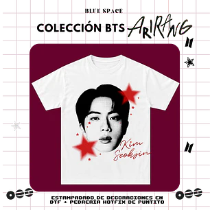 Polera BTS - JIN ESTRELLAS