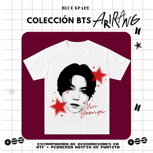 Polera BTS - SUGA ESTRELLAS