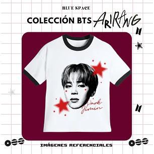 Polera VINTAGE BTS - JIMIN ESTRELLAS