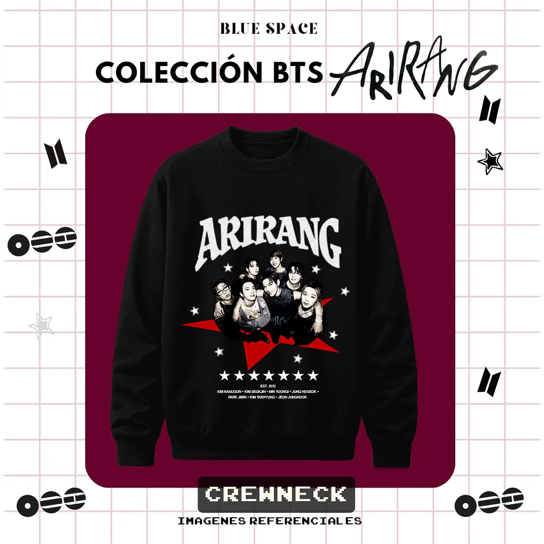 Poleron BTS - LOVER GRUPAL 4