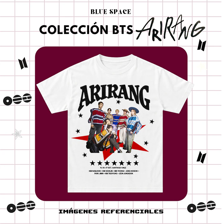 Polera BTS - HUASOS CHILENOS 1
