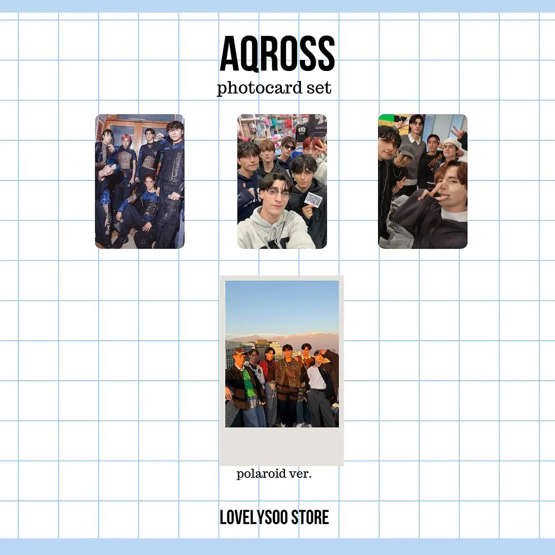 AQROSS - Set de Photocards Fanmade 1