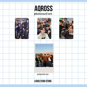AQROSS - Set de Photocards Fanmade