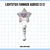 LIGHTSTICK FANMADE  AQROSS - 1313 BLANCO