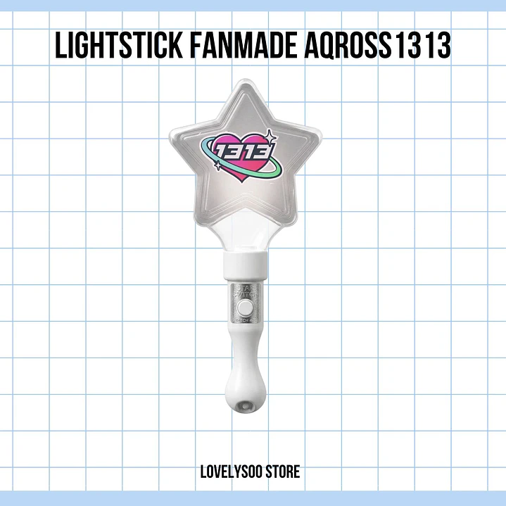 LIGHTSTICK FANMADE  AQROSS - 1313 BLANCO 1