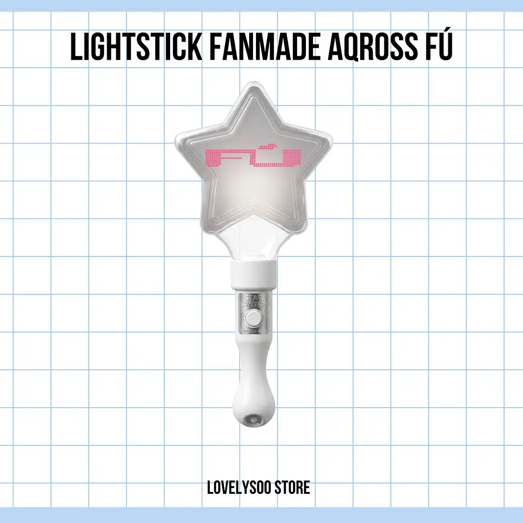 LIGHTSTICK FANMADE AQROSS - FÚ BLANCO 1