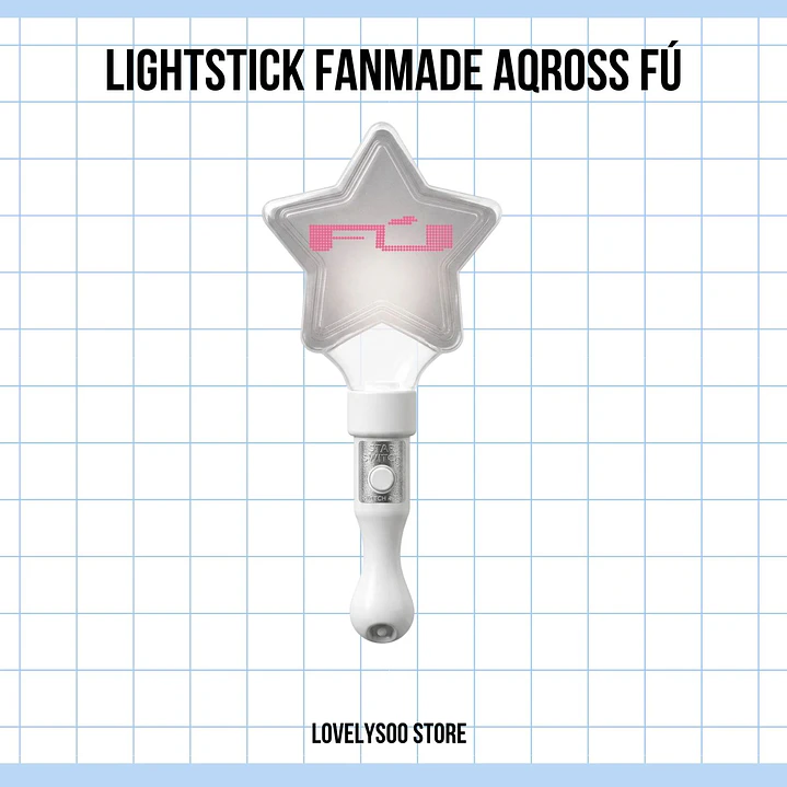 LIGHTSTICK FANMADE AQROSS - FÚ BLANCO 1