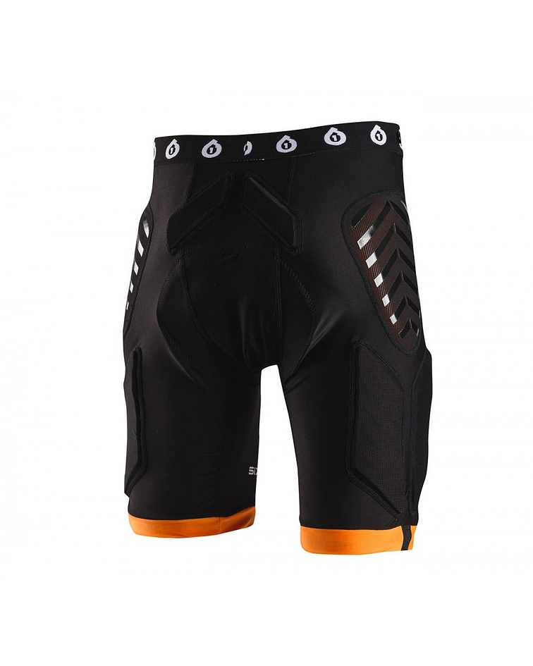 Short de Bicicleta con proteccion Sixsixone Negro