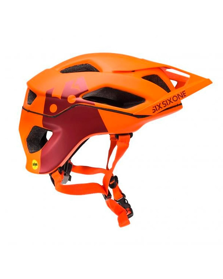 Casco de Bicicleta Sixsixone Evo AM C/Mips Patrol Naranjo