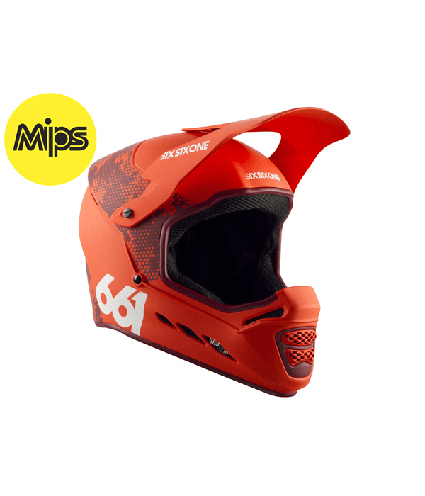 Casco de Bicicleta Sixsixone Reset MIPS Rojo