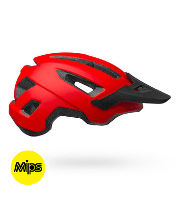 Casco Bell Nomad Mips Mat Red/Blk