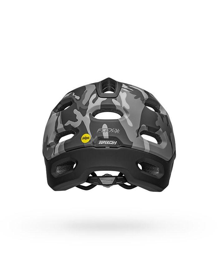 CASCO BICICLETA BELL SUPER DH MIPS - FLEX SPHERICAL M/G BLK CAM