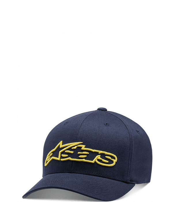 Gorro Alpinestars Blaze FlexFit Navy/Yellow