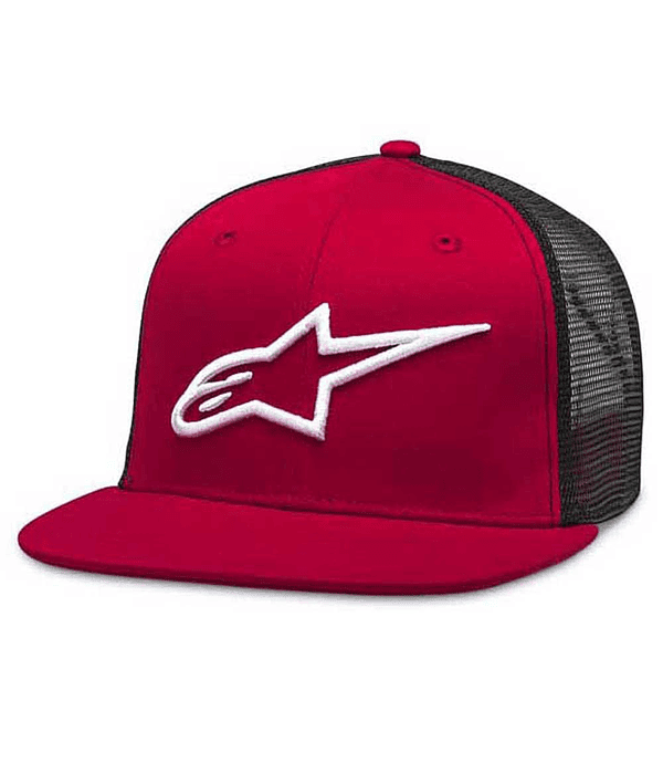 Gorro Alpinestars Corp Trucker Red/Black OS