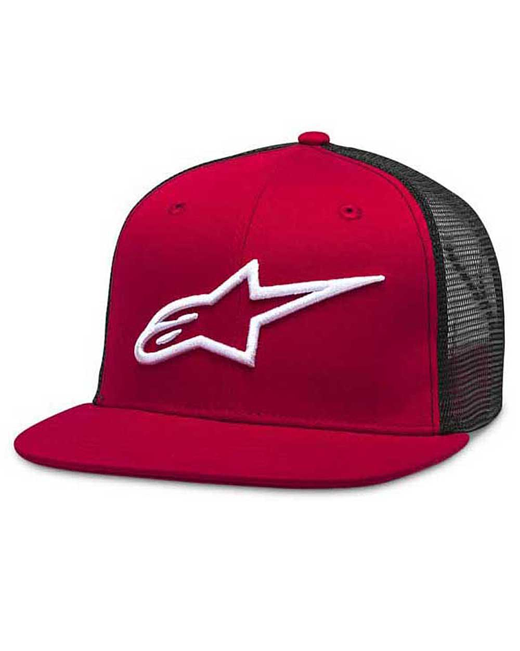 Gorro Alpinestars Corp Trucker Red/Black OS