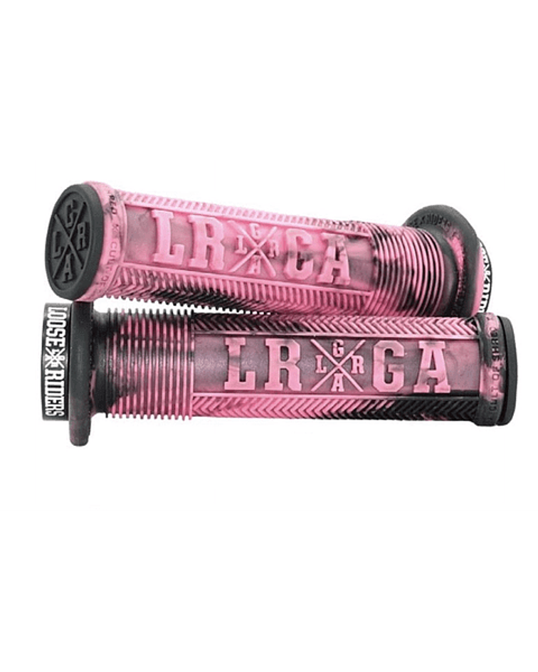 Puños LOOSE RIDERS C/S Grips Pink & Black
