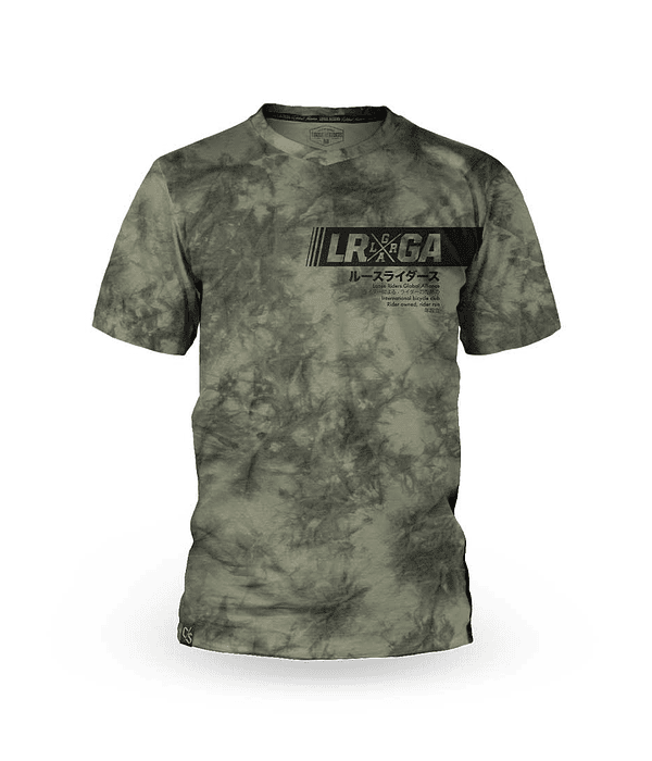 JERSEY MANGA CORTA HOMBRE LOOSE RIDERS Tie Dye Army