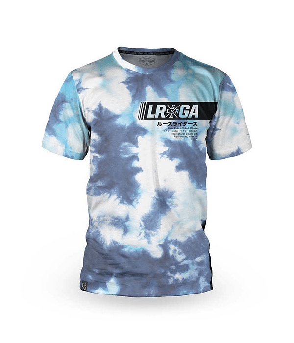 JERSEY MANGA CORTA HOMBRE LOOSE RIDERS Tie Dye Crystal