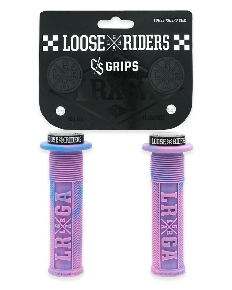 Puños LOOSE RIDERS C/S Grips Pink & Blue