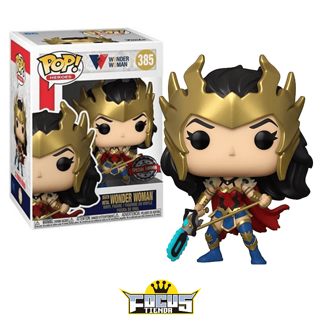 Funko Pop! Heroes Wonder Woman - DEATH METAL WONDER WOMAN special edition N°385