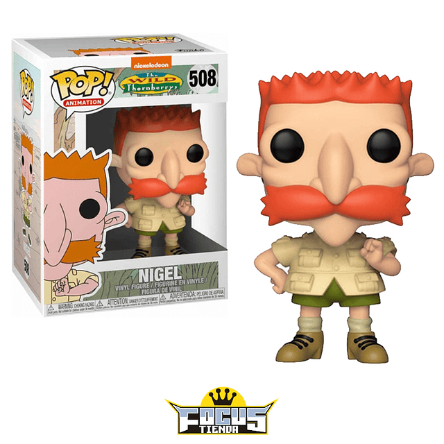 Funko Pop! Animation The wild Thornberrys - NIGEL N°508