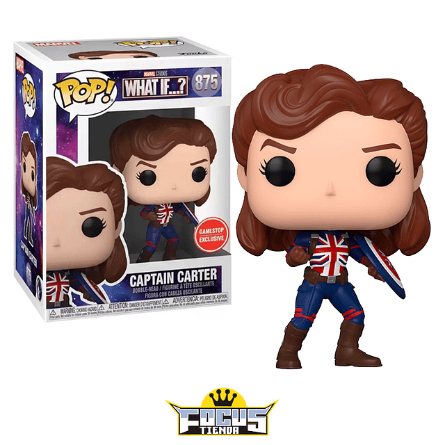 Funko Pop! Marvel What if...? - CAPTAIN CARTER SPECIAL EDITION N°875
