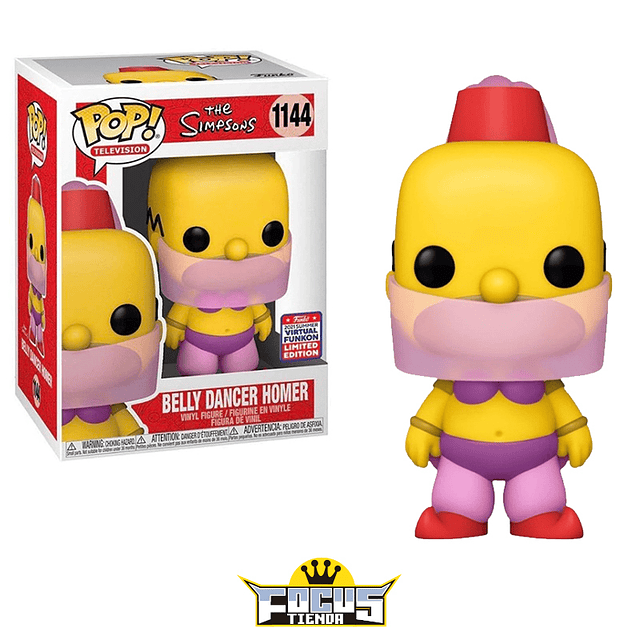 Funko Pop! Television The Simpsons - BELLY DANCER HOMER LIMITED EDITION N°1144