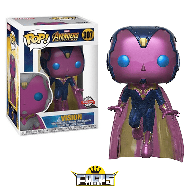 Funko Pop! Marvel Avengers Infinity War - VISION special edition N°307