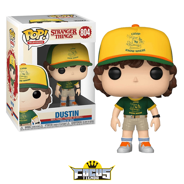 Funko Pop! Television Stranger Things - DUSTIN N°804
