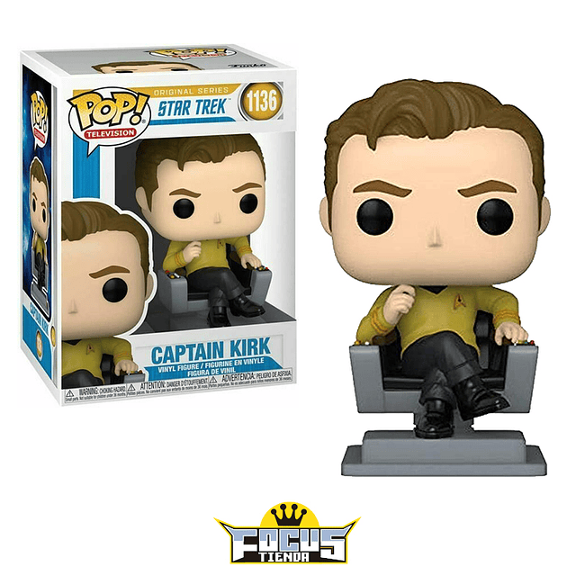 Funko Pop! Television Star Trek - CAPTAIN KIRK N°1136