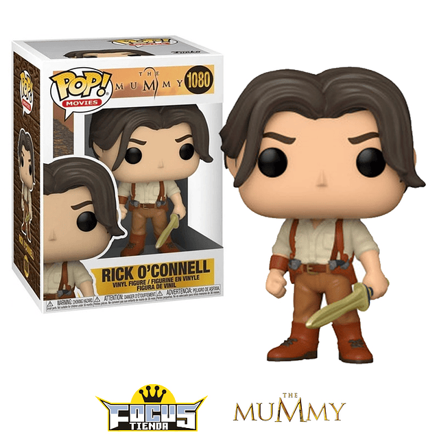 Funko Pop! Movies The Mummy - RICK O'CONNEL N°1080