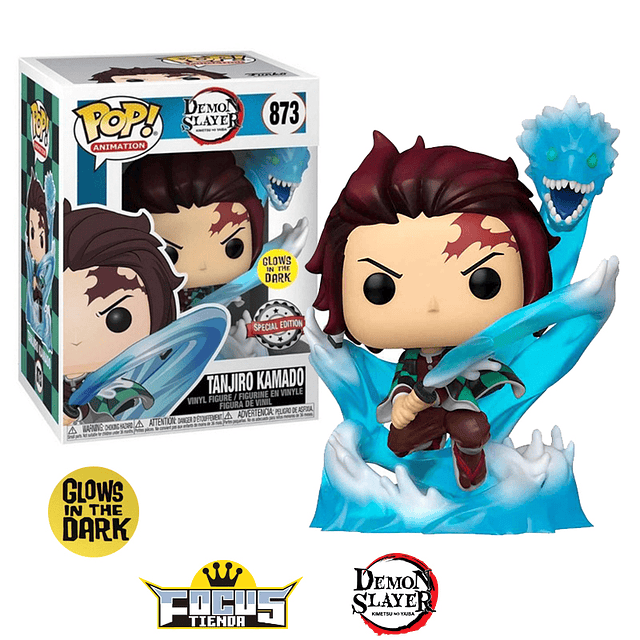 Funko Pop! Animation Demon Slayer - TANJIRO KAMADO (GW) special edition N°873