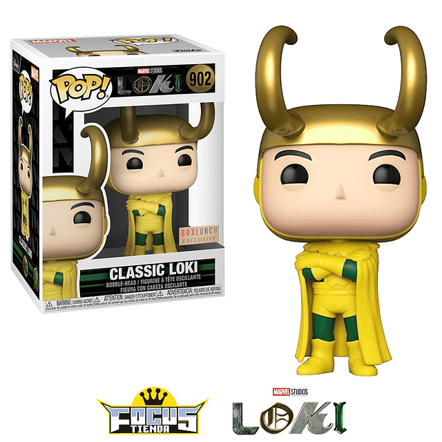 Funko Pop! Marvel Loki - CLASSIC LOKI SPECIAL EDITION N°902