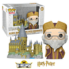 Funko Pop! Town Harry Potter - ALBUS DUMBLEDORE WHIT HOWGARTS N°27