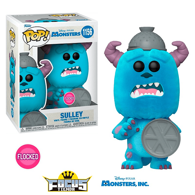 Funko Pop! Disney Monsters - SULLEY (FLOCKED) N°1156 