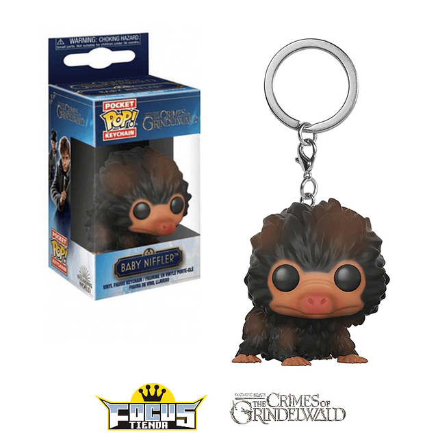 Funko Pop! Keychain Fantastic Beasts - BABY NIFFLER 2 (LLAVERO) animales fantásticos 