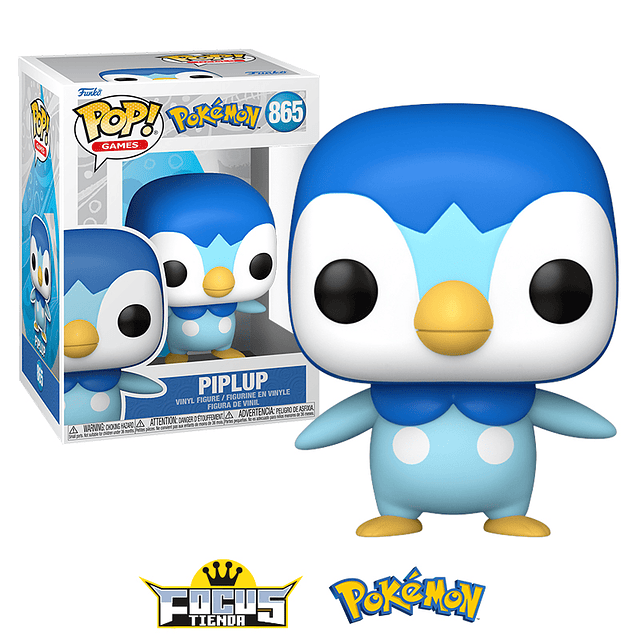 Funko Pop! Games Pokémon - PIPLUP N°865