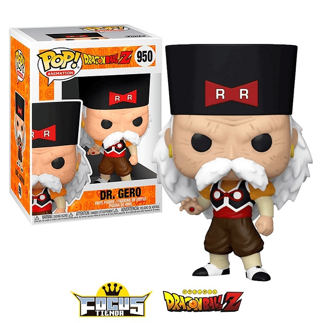 Funko Pop! Animation Dragon Ball Z - DR. GERO N°950