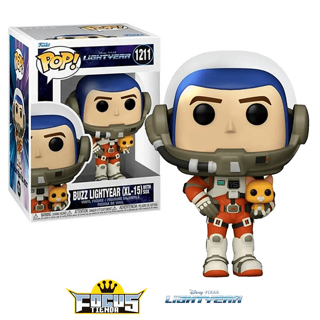 Funko Pop! Disney Lightyear - BUZZ LIGHTYEAR (XL-15) whit SOX N°1211