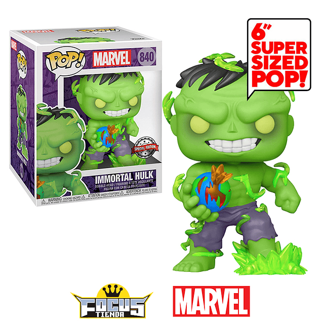 Funko Pop! Marvel - IMMORTAL HULK 6" special edition N°840