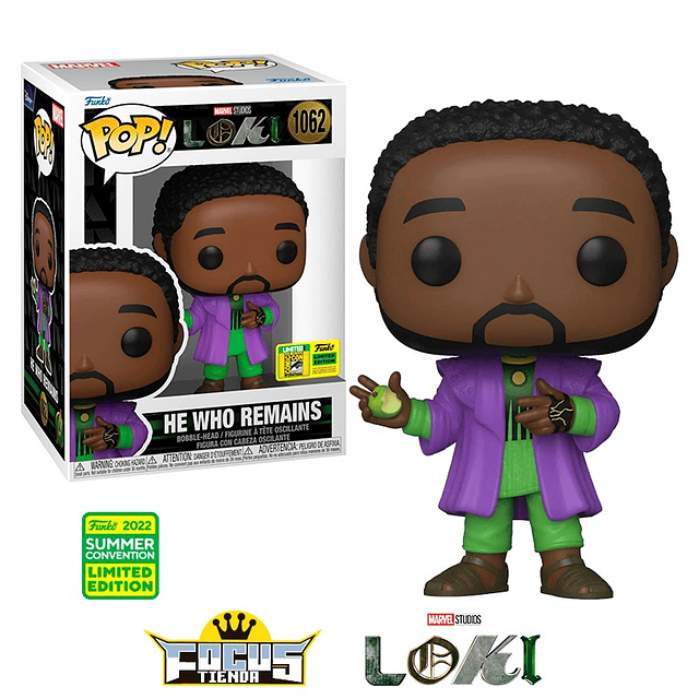 Funko Pop! Marvel Loki - HE WHO REMAINS (KANG) limited edition N°1062