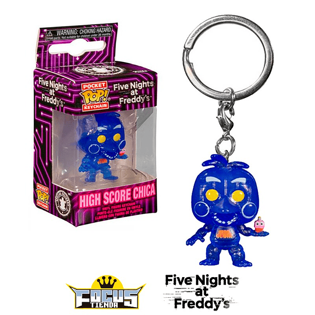 Funko Pop! Keychain FNAF - HIGH SCORE CHICA (LLAVERO)