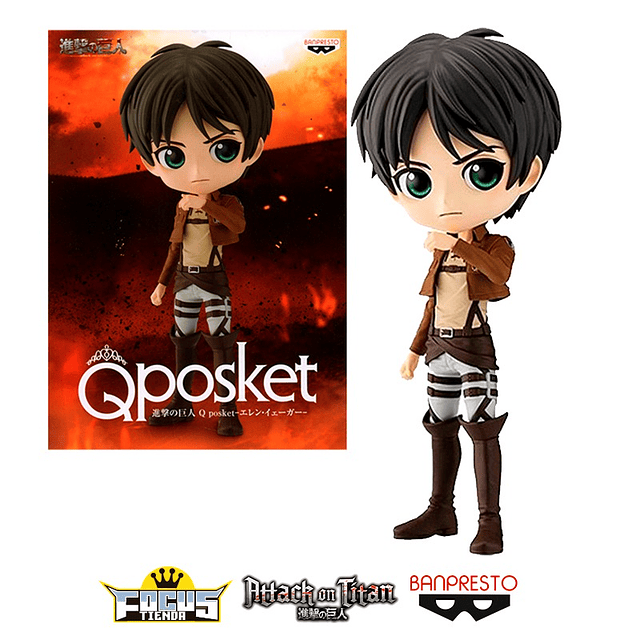 Qposket Attack on Titan - EREN YEAGER (Ver. A)