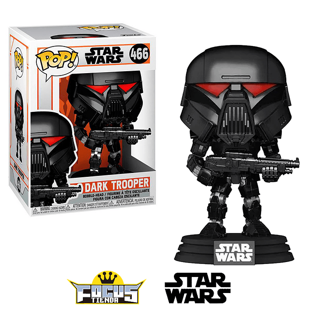 Funko Pop! Star Wars Mandalorian - DARK TROOPER N°466