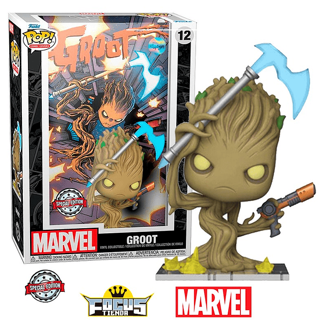 Funko Pop! Comic Cover Marvel - GROOT special edition N°12