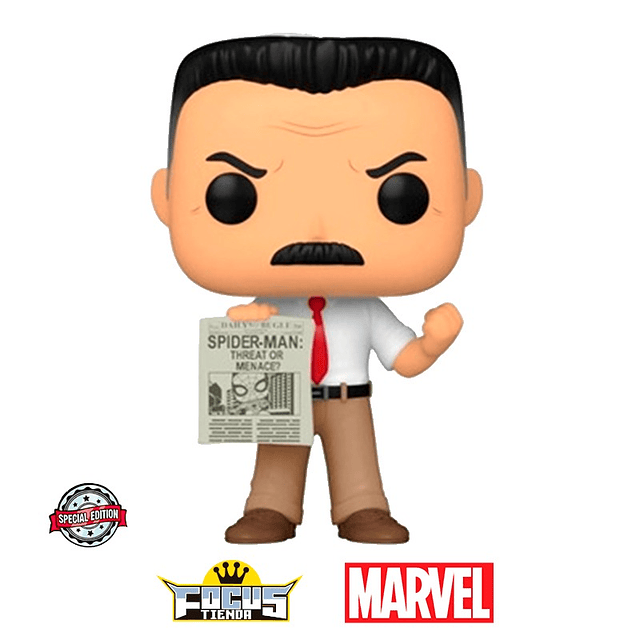 Funko Pop! Marvel Spiderman - J. JONAH JAMESON special edition N°1057