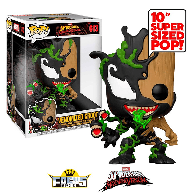 Funko Pop! Marvel - VENOMIZED GROOT 10" N°613