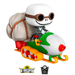 Funko Pop! Rides Disney The Nightmare Before Christmas - JACK SKELLINGTON IN SNOWMOBILE N°104