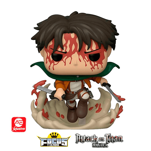 Funko Pop! Animation Attack on Titan - Battle Levi AE exclusive N°1169